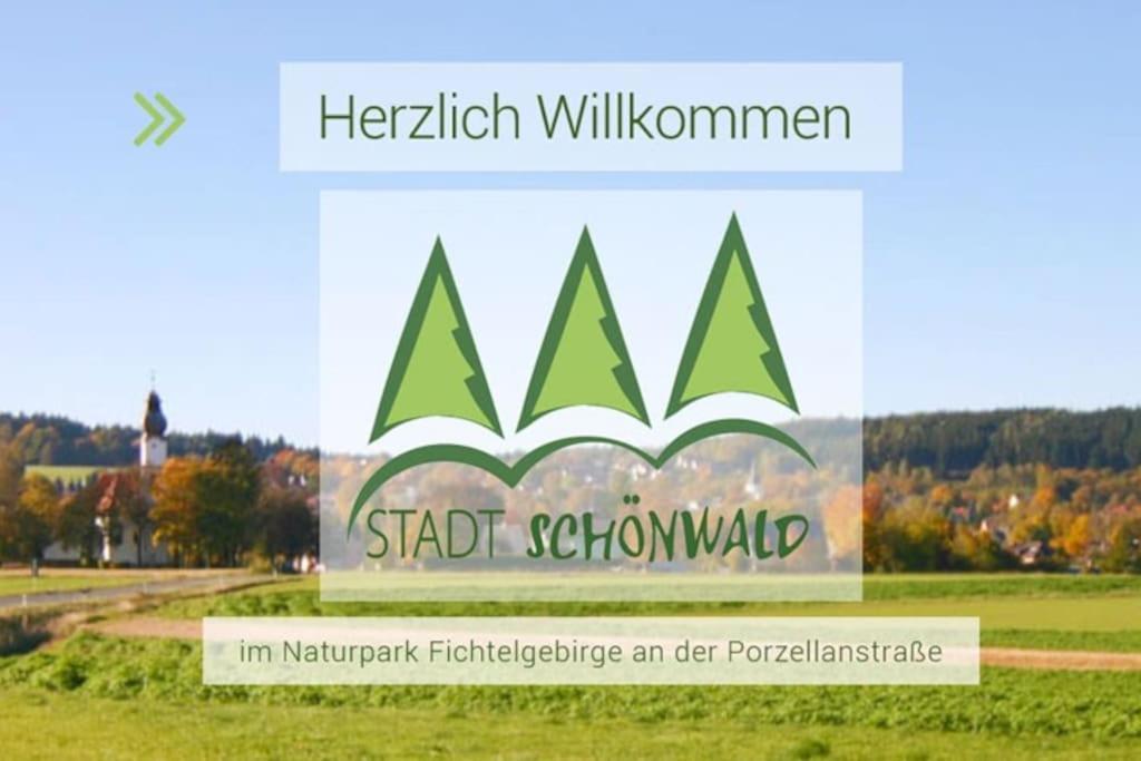 Ferienwohnung Oxana Im Naturpark Fichtelgebirge Schonwald  Exteriör bild