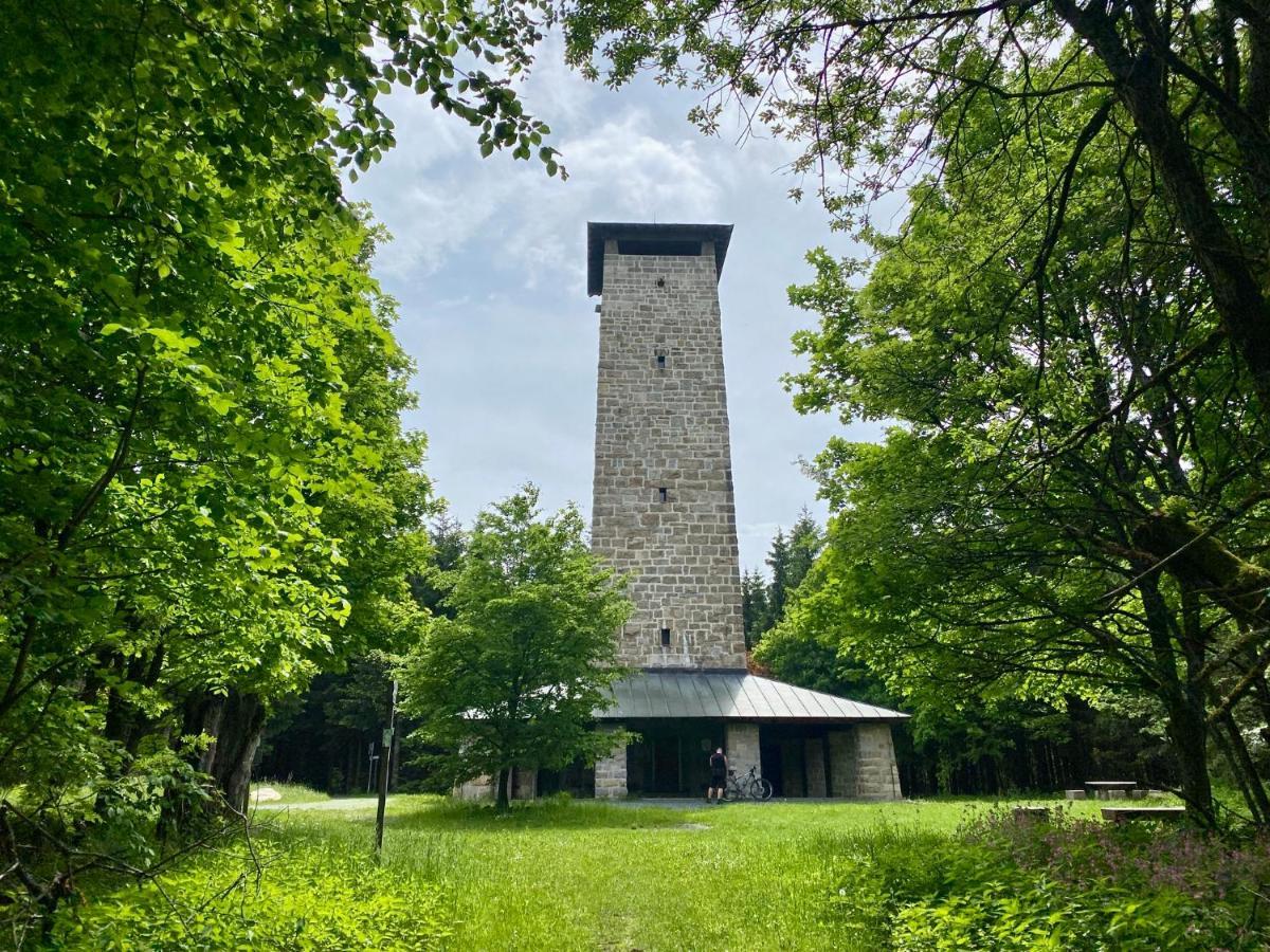 Ferienwohnung Oxana Im Naturpark Fichtelgebirge Schonwald  Exteriör bild