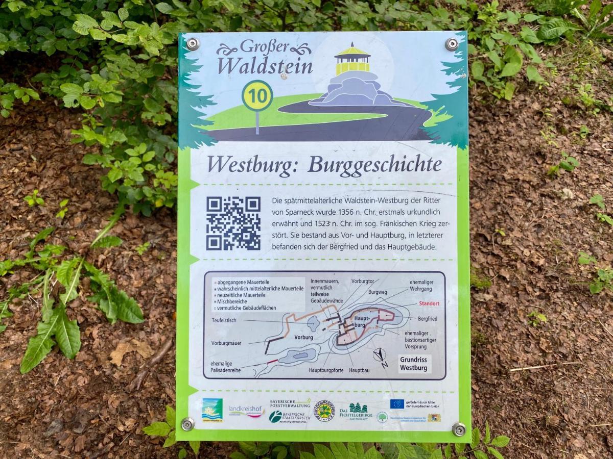 Ferienwohnung Oxana Im Naturpark Fichtelgebirge Schonwald  Exteriör bild