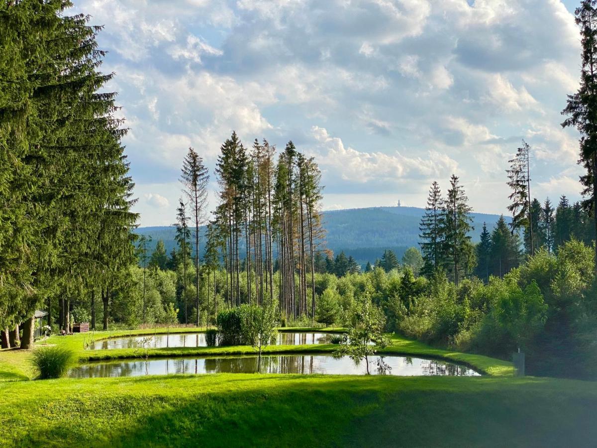 Ferienwohnung Oxana Im Naturpark Fichtelgebirge Schonwald  Exteriör bild