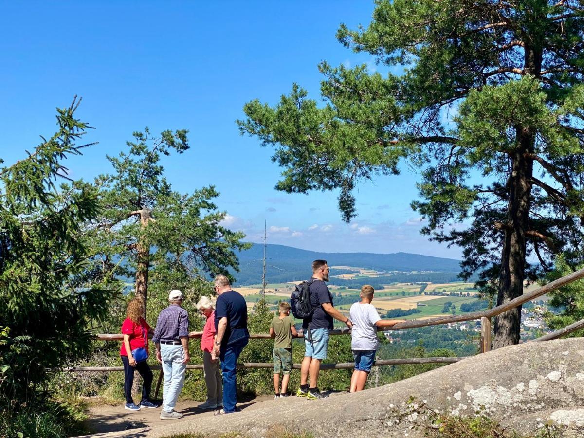 Ferienwohnung Oxana Im Naturpark Fichtelgebirge Schonwald  Exteriör bild